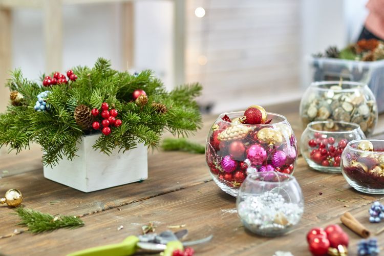 Centro de Mesa Navideña